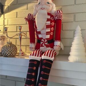 Large Decorative Nutcracker Pillow